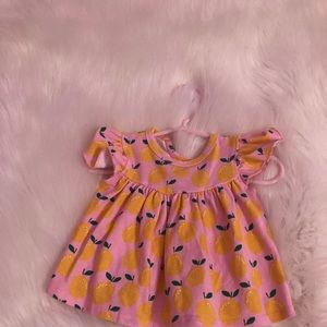 Dress with ruffle shorts